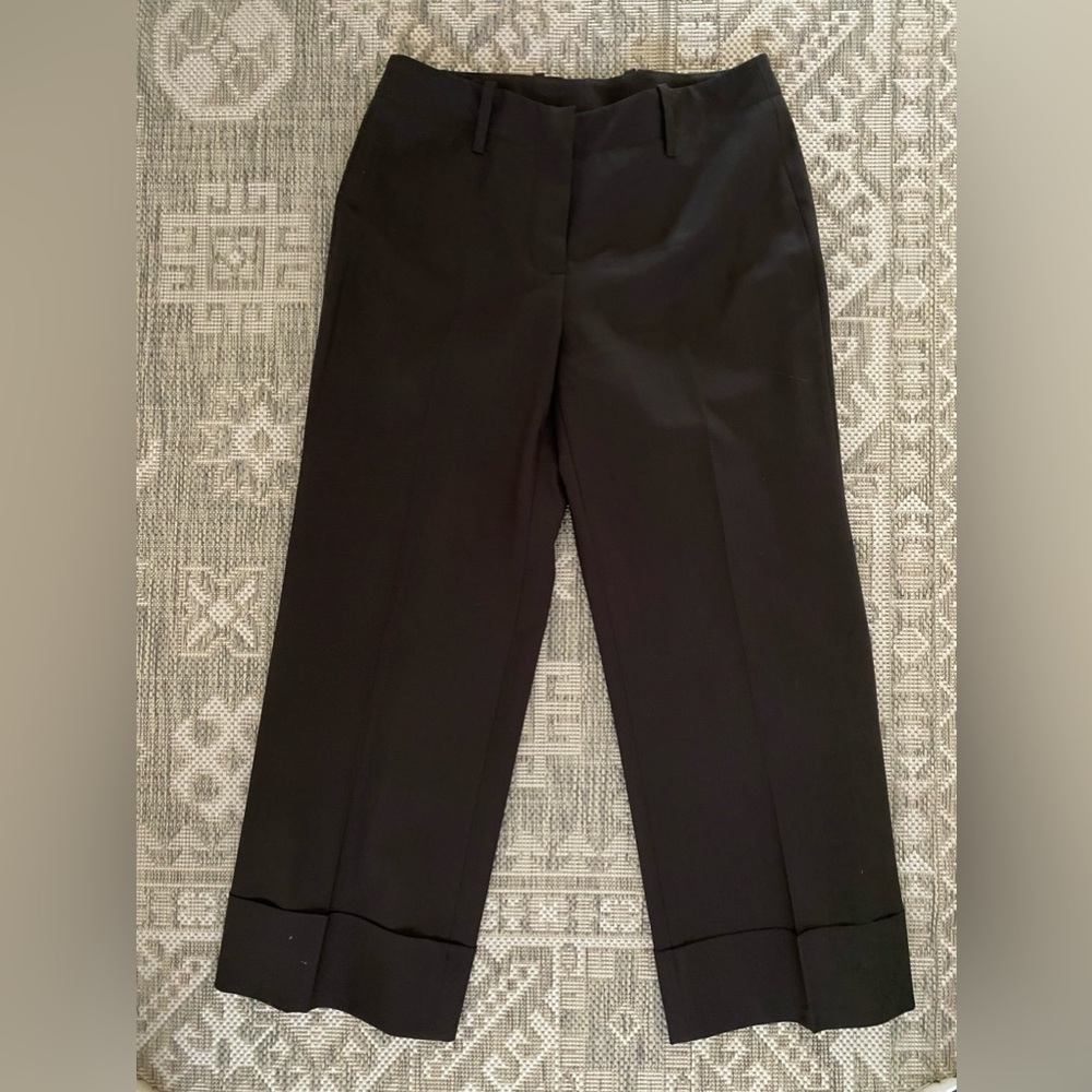 Incotex Italian Wool Chocolate Brown Trousers